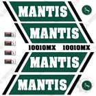 Fits Mantis 10010Mx Decal Kit Industrial Crane - 7 Year Outdoor 3M Vinyl!