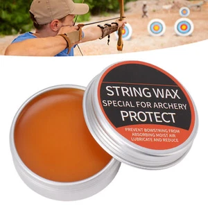 Bow String Wax Archery Bow String Protective Wax for Outdoor Reducing Orange - Picture 1 of 12