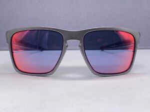 Oakley Sonnenbrille Herren Grau  Verspiegelt sliver  OO9341-08 Groß
