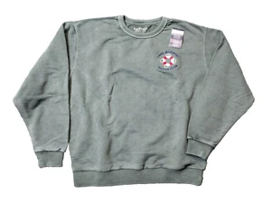 NWT Y2K Vintage Non Fiction Canadian Classics Sweatshirt Lake Beach Club Mens LG - Picture 1 of 9
