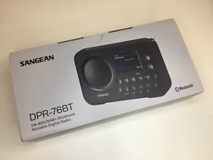 Sangean DAB+ FM Portable Radio (DPR76BTMB) - New - Picture 1 of 4