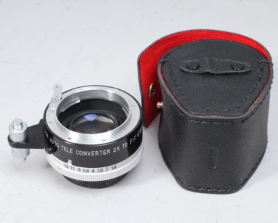 SOLIGOR 2X TELECONVERTER FOR EXAKTA W CASE SUPER CLEAN - Image 1 of 4