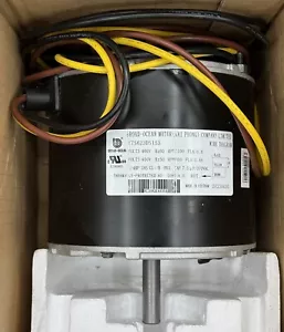 Carrier HVAC HC39GE468 Lüftermotor, Kondensator, 460 Volt, 1/4 PS, 1100/900 U/min - Bild 1 von 3