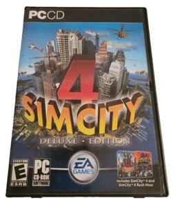 Sim City 4 Deluxe Edition PC Game Complete USED - Picture 1 of 3