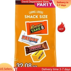 Hershey's Caramel Lover's Assorted Snack Size Party Bag Candy - 32.08oz - Picture 1 of 5