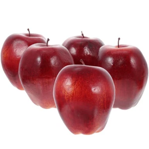 Red Delicious Foam 5pcs Set for Home and Kitchen Decoration - Picture 1 of 12