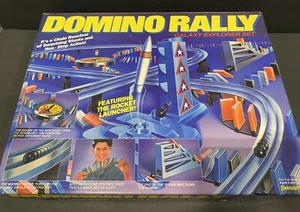 Pressman Domino Rally Galaxy Explorer Set with Box 1993 Should Be Complete - Picture 1 of 6