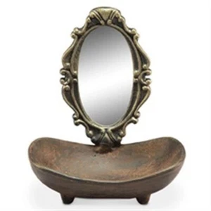 Soap Dish with Vanity Mirror - Picture 1 of 3