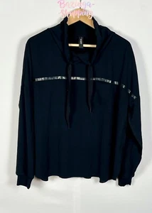 🌿 Zeitloses Designer Sweatshirt Marc Cain schwarz Zierstreifen casual N3 🌿 - Bild 1 von 6