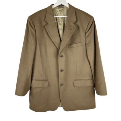 Blazer Abrigo Deportivo Alfani para Macys Pure Cashmere 42L Foto 1 de 4