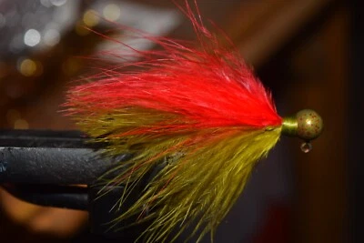 4 HAND TIED MARABOU FISHING JIGS   1/6, 1/8, 1/4 oz - Image 1 of 4