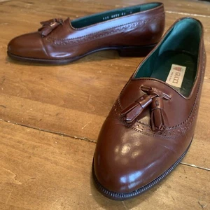 New Gucci Men’s Tassel Loafers Brown 8.5 D - Picture 1 of 13