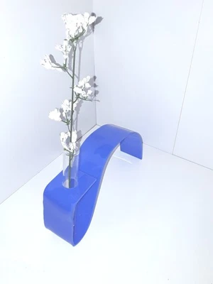 Vase Plexiglas Reagenzglas - Bild 1 von 4