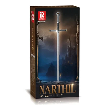521pc LOTR Lord of the Rings Narthil Sword - image 1 of 4