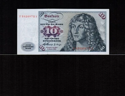 Alemania 10 MARCOS 1960 Serie F 8926072 A AU/UNC Foto 1 de 2