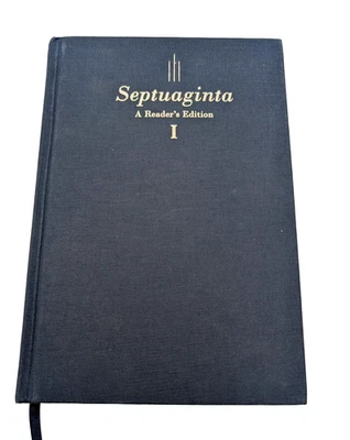 Septuaginta A Readers Edition by Gregory R Lanier HC (VOLUME 1 only)  2022 Greek - Image 1 of 4
