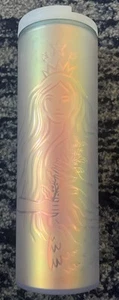 Bicchiere sirena iridescente smerigliato Starbucks 50° anniversario 16 oz - Foto 1 di 5