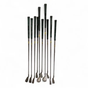 Mac Gregor Golf Clubs Used Set Of Ten Mixture Of 8 Irons Wedges And 2 Drivers - Picture 1 of 24