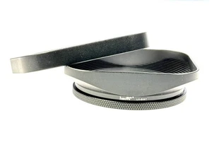 Haoge LH-B58T 58mm Screw-in Metal Square Lens Hood Shade w/ Cap - Picture 1 of 4