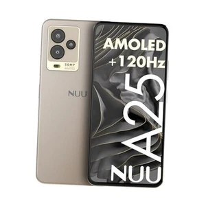 A25 AMOLED 120Hz 6.7" Phone for T-Mobile, ATT, Cricket, Mint, Champagne Gold - Picture 1 of 7