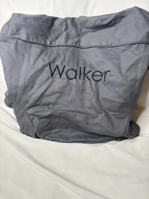 Silla Pottery Barn Kids Talla Anywhere Gris Sarga Cubierta Caminante Monograma Foto 1 de 3