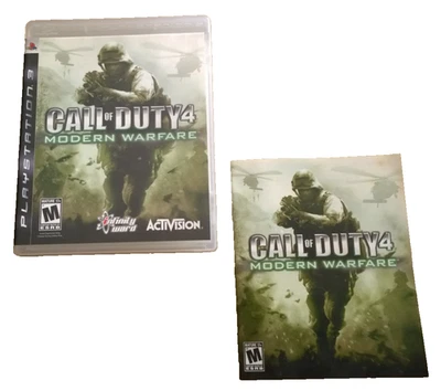 Sony PS3 playstation 3 CALL OF DUTY 4 MODERN WARFARE Free post VGC - image 1 of 3