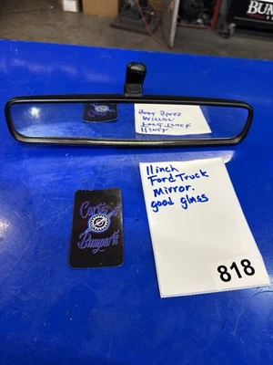 Espejo retrovisor 1980-2020 Ford F150 Bronco 1986 1991 1996 2000 2005 11 pulgadas #818 Foto 1 de 2