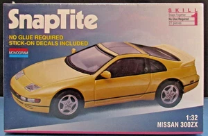 SNAPTITE NISSAN 300ZX Z32 1/32 1:32 CAR MODEL KIT 1093 MONOGRAM SEALED BOX - Picture 1 of 6