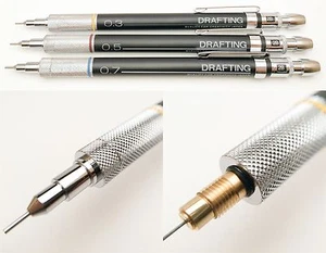 Set of 3 TAKEDA Precision Mechanical Pencil 0.3 0.5 0.7mm CREATIVE high-end New - Picture 1 of 8