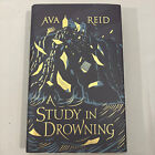 SIGNED A Study in Drowning by Ava Reid Illumicrate Exclusive Edition 2023 HCDJ