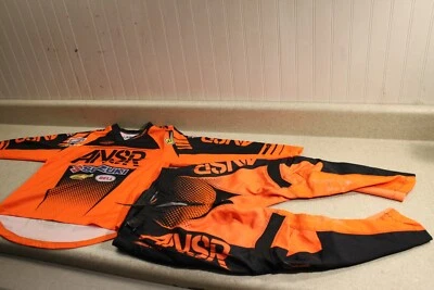 Casey Cochran Answer Racing Suzuki Orange Black Gear Youth Medium Y24 4930 Z12 - Image 1 of 4