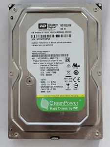 WD10EURX-63UY4Y0, DCM: HBNNHT2CHB, JUN 2015, Western Digital 1Tb 3.5" Sata HDD - Imagen 1 de 2