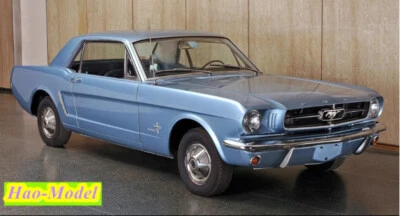 NOREV 1/18 Ford Mustang 1965 Model Car Diecast Metal Collection Hobby Gifts Blue - Image 1 of 4