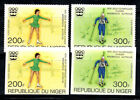 Niger 1976 Mi. 509-510 Nuovo ** 100% Posta Aerea Giochi Olimpici