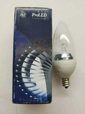 ProLED B11 Candle LED E12 Candelabra 3000K light bulb - Image 1 of 4