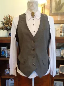 Ladies Civil War Reenactment Vest ~ Size M - Picture 1 of 3