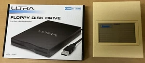 Portable Ultra External Floppy Disk 3.5-Inch USB Floppy Drive with Storage Box - Picture 1 of 10
