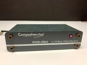 COMPREHENSIVE CVG-3SXI S-VIDEO DISTRIBUTOR w/PWR CORD - Picture 1 of 4