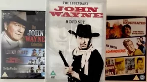 The Legendary John Wayne 8 DVD (New) Plus 2 x Trilogy Collections (14 Film Lot) - Picture 1 of 2