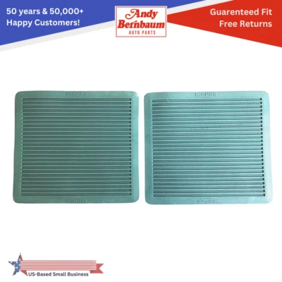 Alfombrillas de goma traseras izquierda y derecha para Dodge DeSoto Plymouth Chrysler 1942-1954 Foto 1 de 4