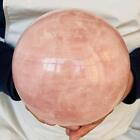 Natural Pink Rose Quartz Sphere Crystal Ball Reiki Healing 3420g