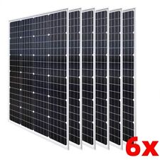 1200W Solar Panel Watt Monocrystalline PV Power 12V For Home RV Marine Car US