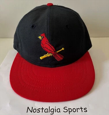 Vintage ST. LOUIS CARDINALS ROMAN HAT Cap 100% Wool NEW Old Stock FITTED 6-3/4 - Image 1 of 4