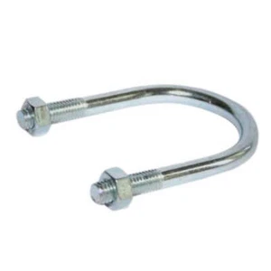 BZP 'U' BOLT c/w NUTS - Sizes 1/2" to 8" - Picture 1 of 1