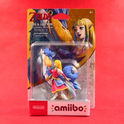 Nintendo amiibo Zelda And Loftwing w/Tracking# Legend of Zelda Skyward Sword - Image 1 of 4