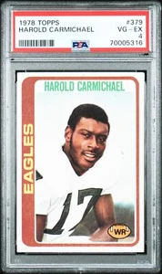 1978 Topps Harold Carmichael #379 Football PSA 4 - Picture 1 of 2