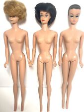 Vintage Barbies Lot TLC Parts Fashion Queen Bubble Cuts Mattel Group 4
