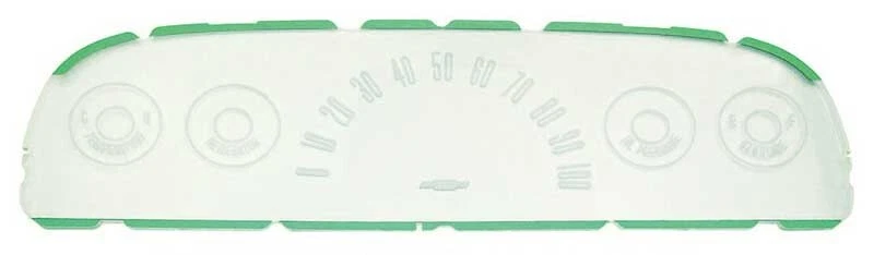 Lente de cuadro de instrumentos para camioneta Chevy 1960-63, C10, K20 con luces de advertencia Foto 1 de 1