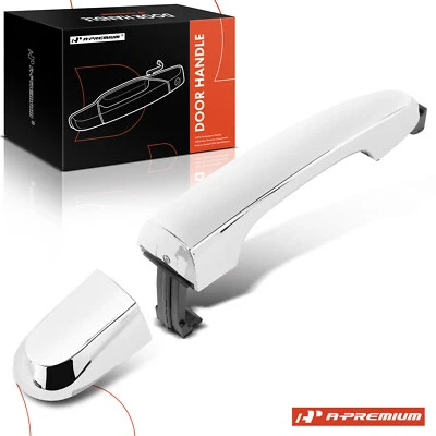 Chrome Exterior Door Handle Rear Right for Kia Sorento 2011 2012 2013 2014 2015 - Image 1 of 4