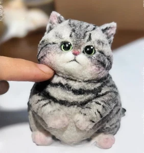 Furry Soft Cat Squishy Squeezable Anti Stress Anxiety Stress Relive Fidget Toys - Picture 1 of 1